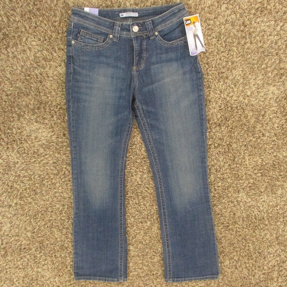 Lee Jeans Women's 6 Dark Wash Bootcut Mid‎ Rise Stretch Denim Slender Secret - Picture 1 of 10